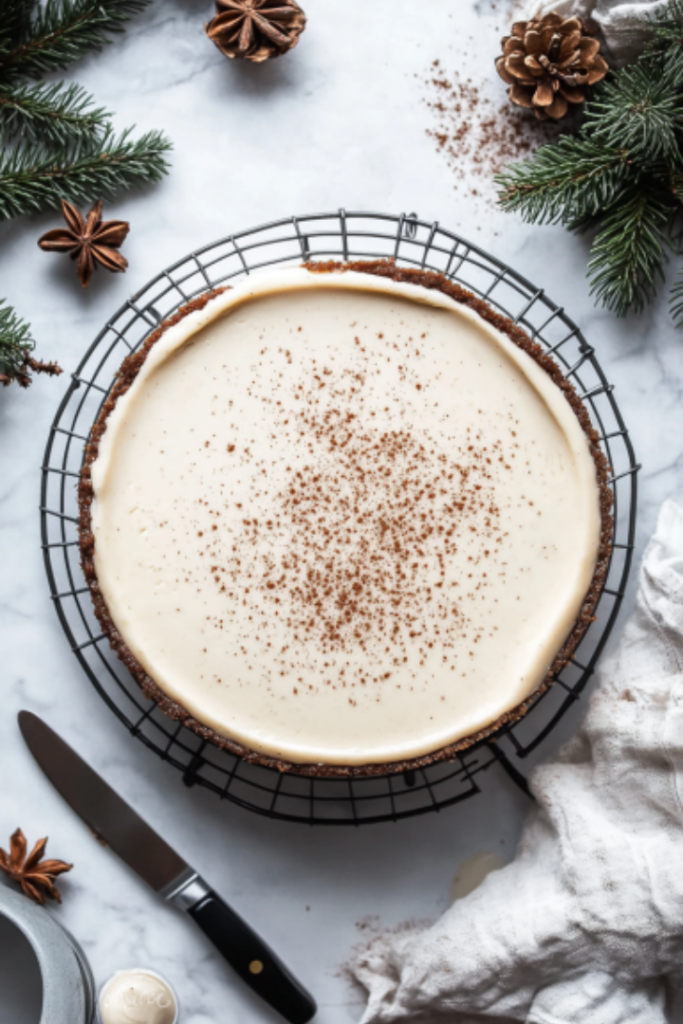 Eggnog Cheesecake