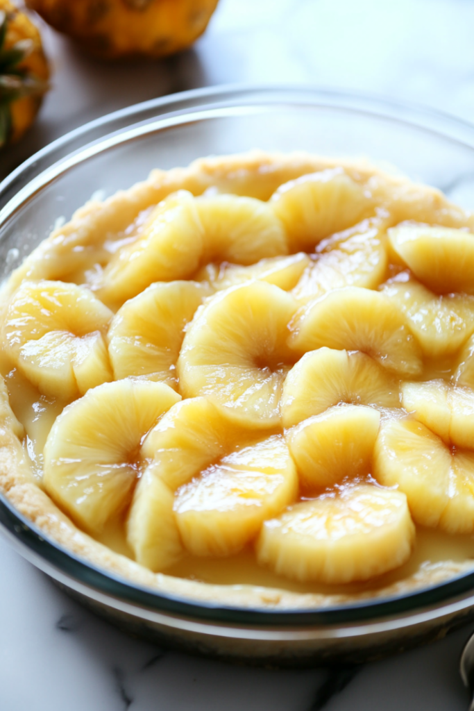 Pineapple Upside Down Cheesecake