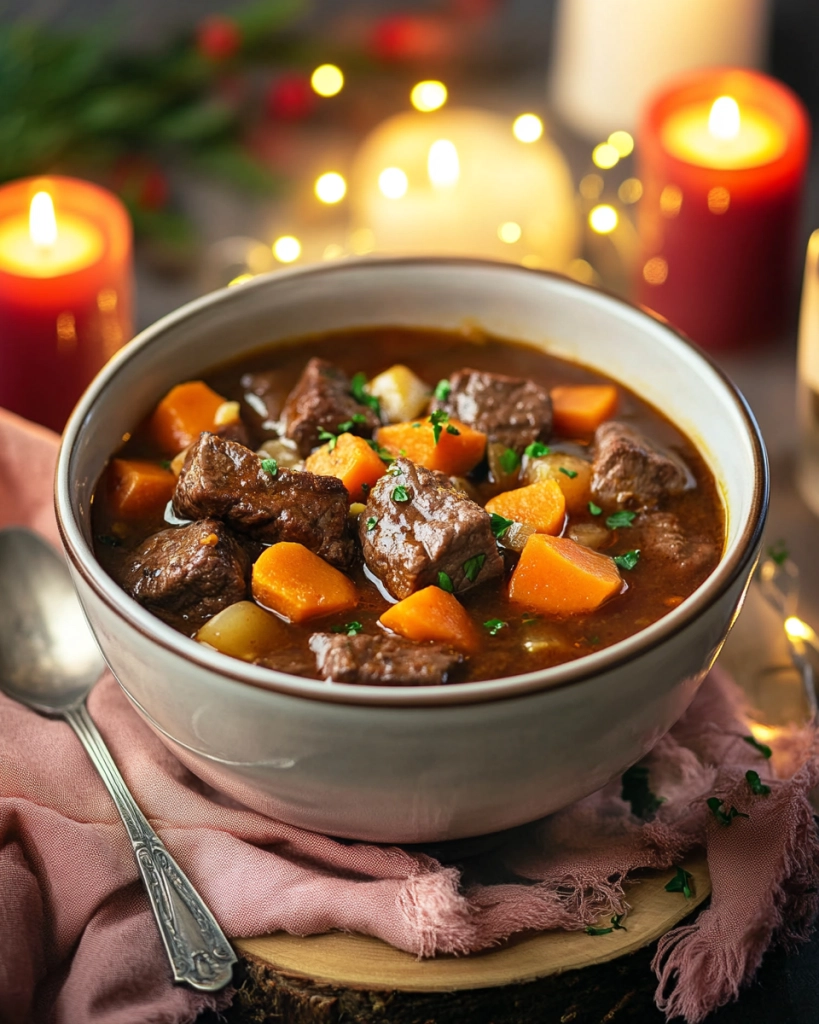 Beef Stew with Sweet Potatoes