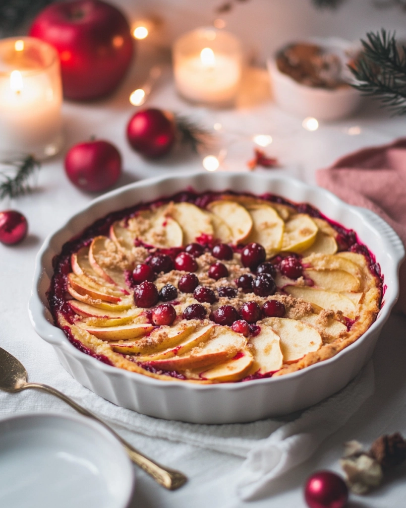 Cranberry Apple Dump Cake