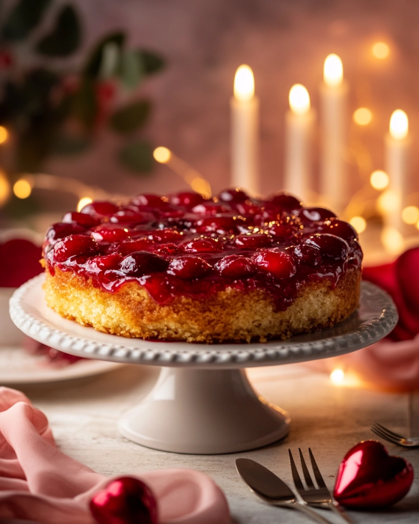 Gluten-Free Cranberry Upside-Down Cake