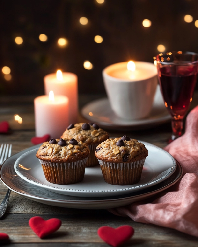 Oatmeal Banana Chocolate Chip Muffins