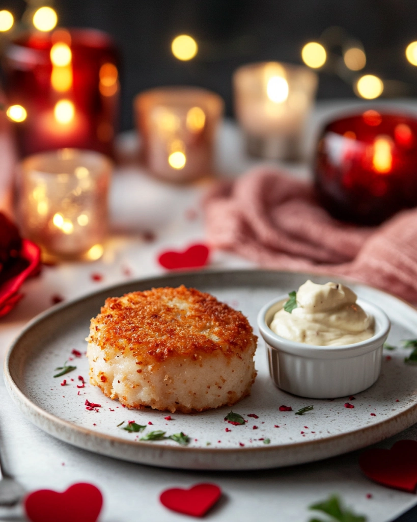 Shrimp Cake with Lemon Aioli