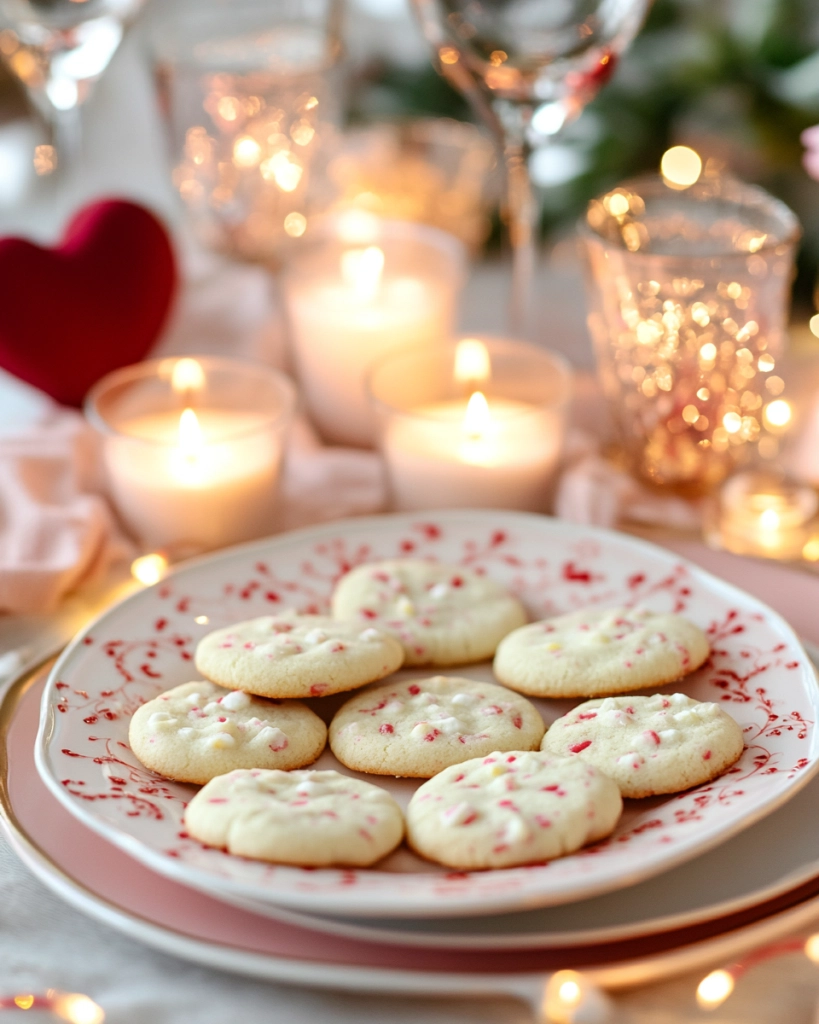 White Chocolate Peppermint Cookies