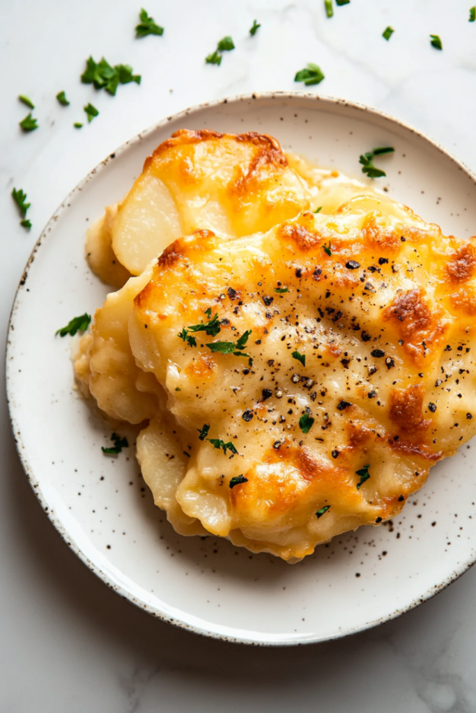 Cheesy Scalloped Potatoes (1)