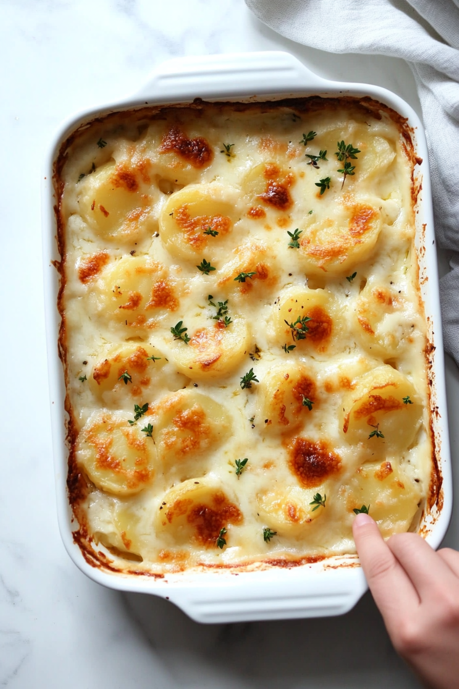 Cheesy Scalloped Potatoes