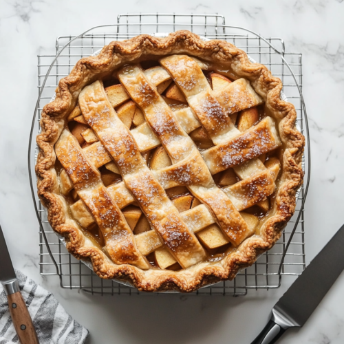 Grandma's Rustic Vegan Apple Pie Recipe