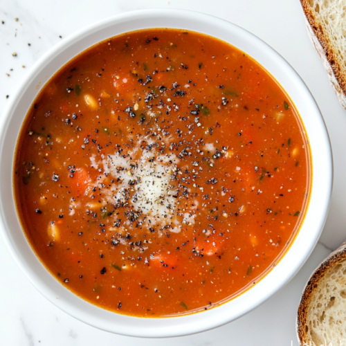 Minestrone Soup Recipe is ready