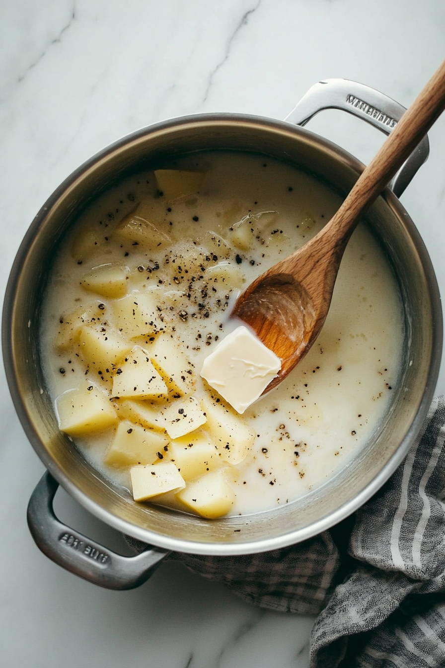 Seasoning and Adding Butter