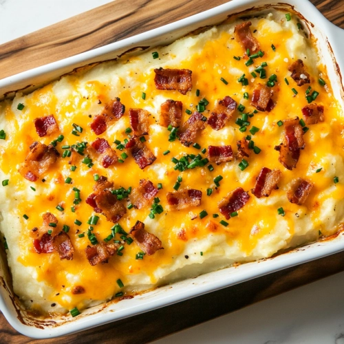 Twice Baked Potato Casserole Recipe