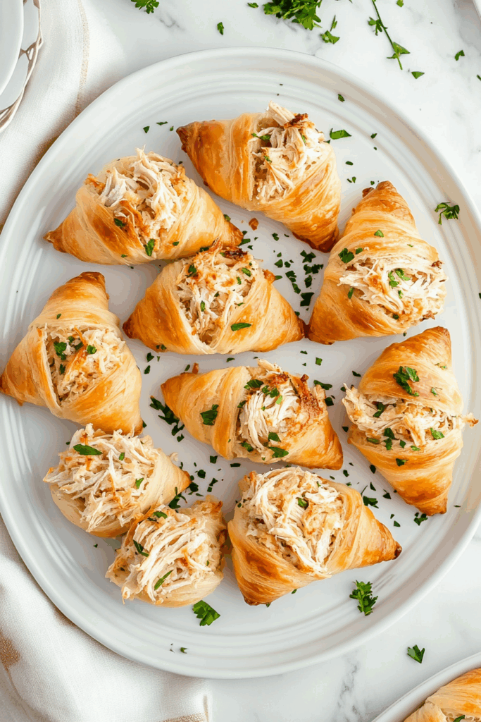 Chicken Stuffed Crescent Rolls