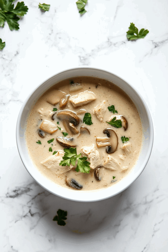 Chicken and Mushroom Soup