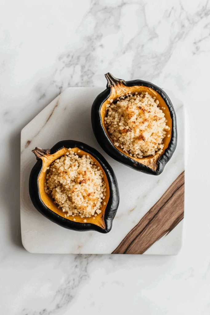 Stuffed Acorn Squash with Quinoa
