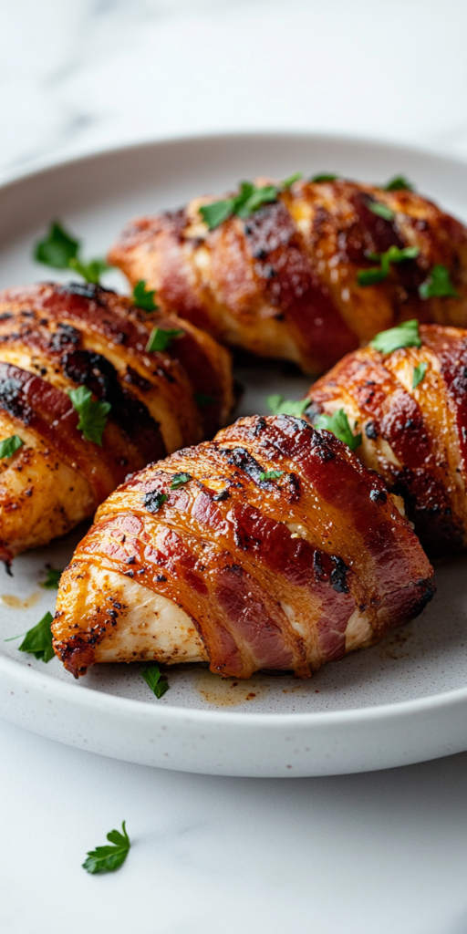 Low-Carb Bacon-Wrapped Chicken Recipe