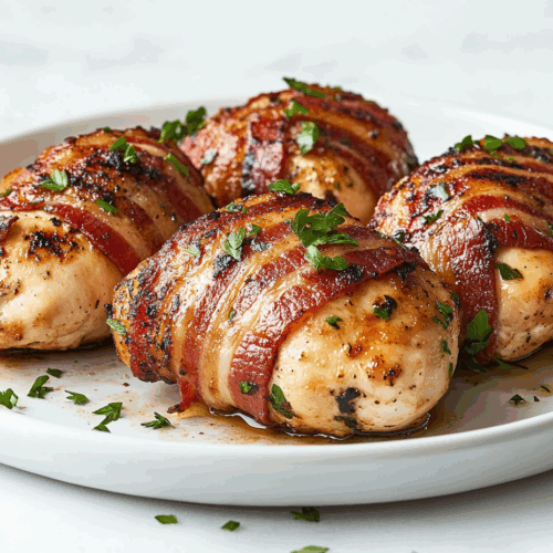 Low-Carb Bacon-Wrapped Chicken Recipe