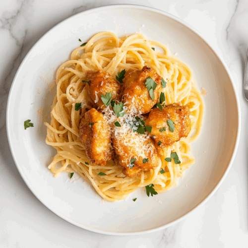 Serve hot with fresh parmesan on top.