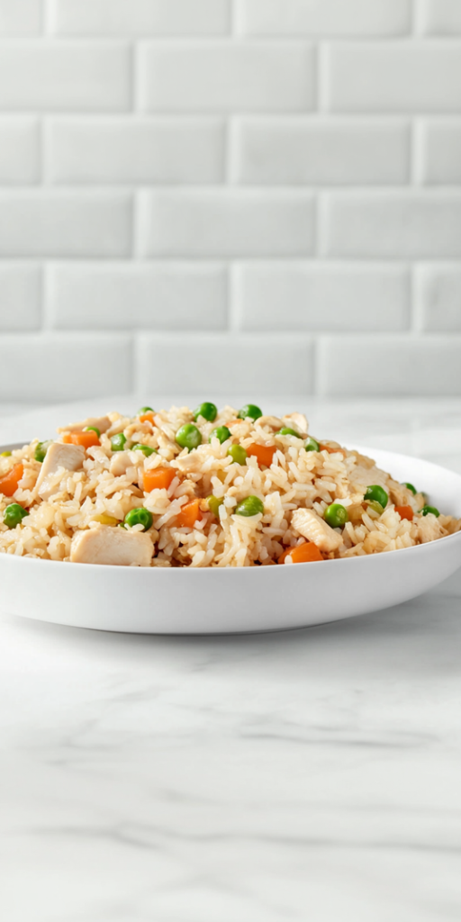 Quick & Healthy Chicken Fried Rice Recipe!