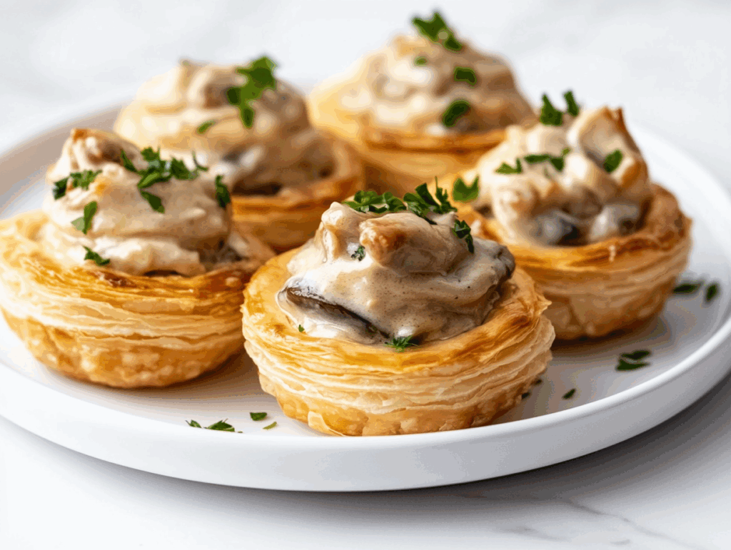 Easy Chicken Vol-au-Vents Recipe in 30 Minutes!