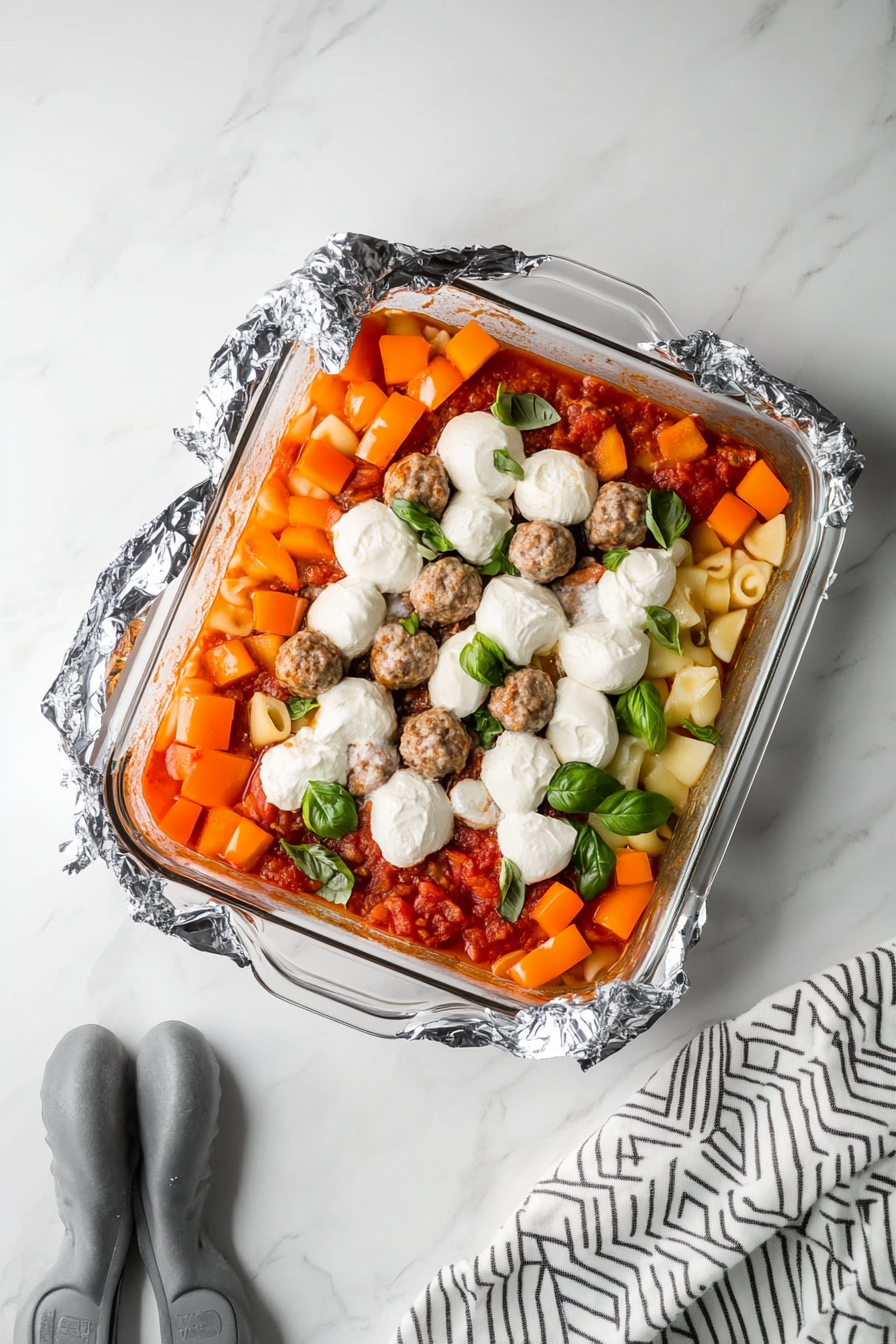 Cover tightly with foil and bake for 35 minutes.