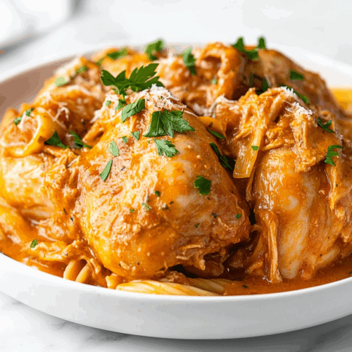 Melt-in-Your-Mouth Best Crockpot Chicken Recipe!