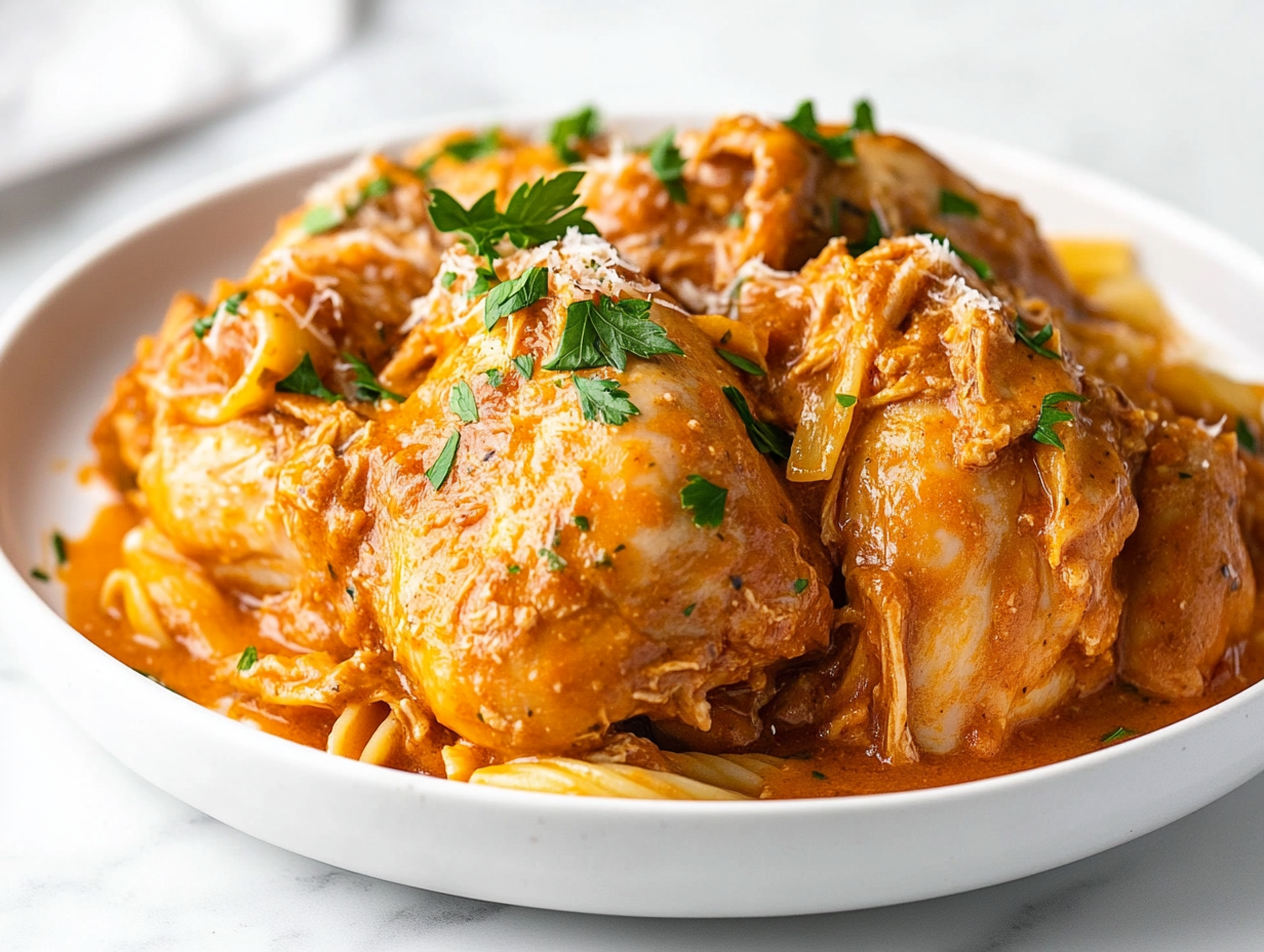 Melt-in-Your-Mouth Best Crockpot Chicken Recipe!