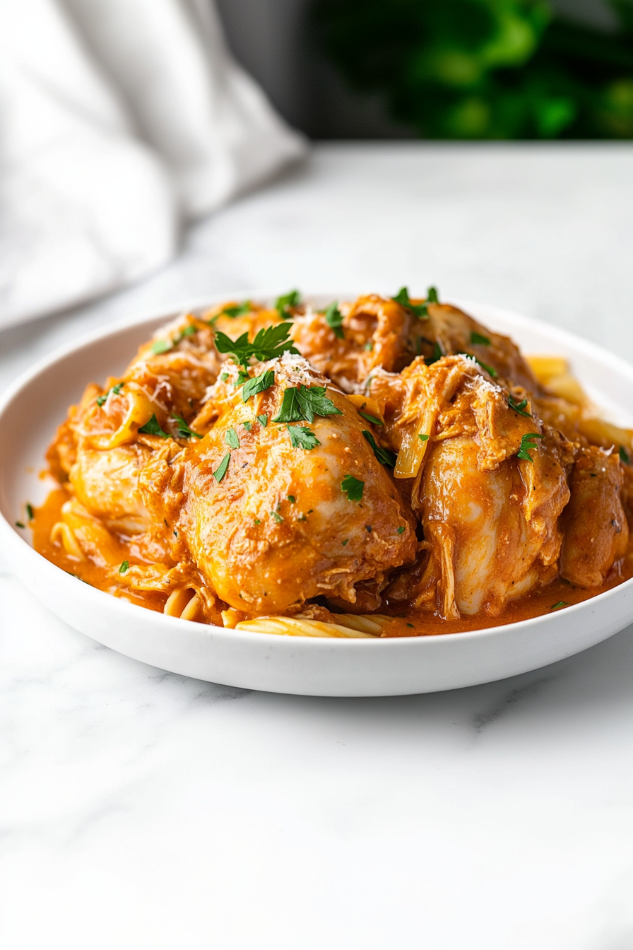 Melt-in-Your-Mouth Best Crockpot Chicken Recipe!