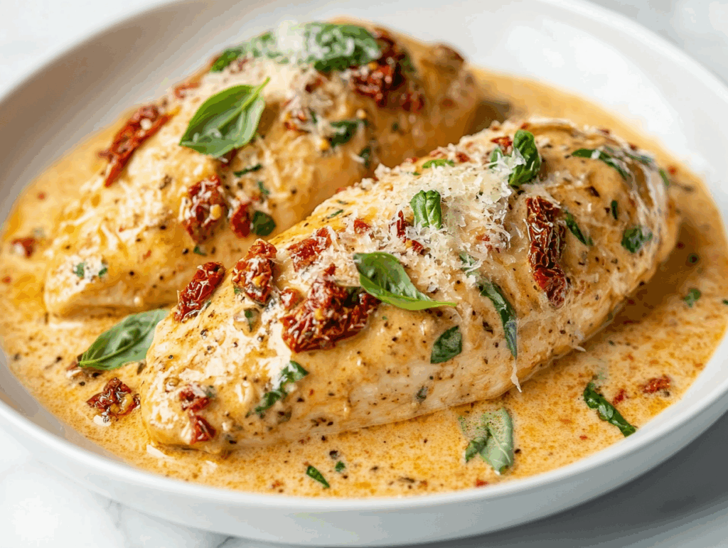 Easy Crockpot Marry Me Chicken Recipe!