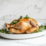 5-Ingredients Easy Full Roasted Chicken Recipe