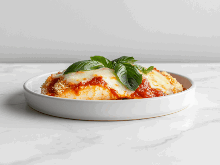 Easy & Healthy Chicken Parmesan Recipe