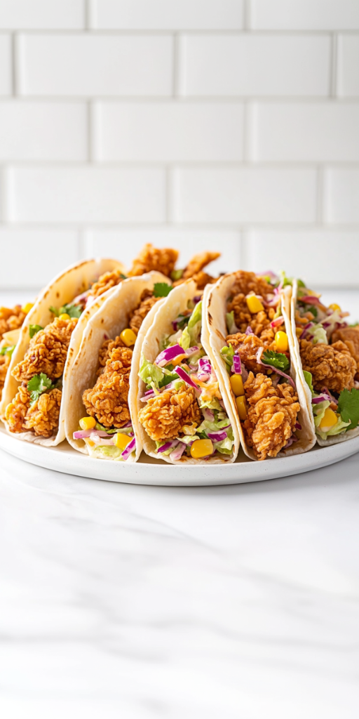 Irresistible Fried Chicken Tacos Recipe for Foodies!