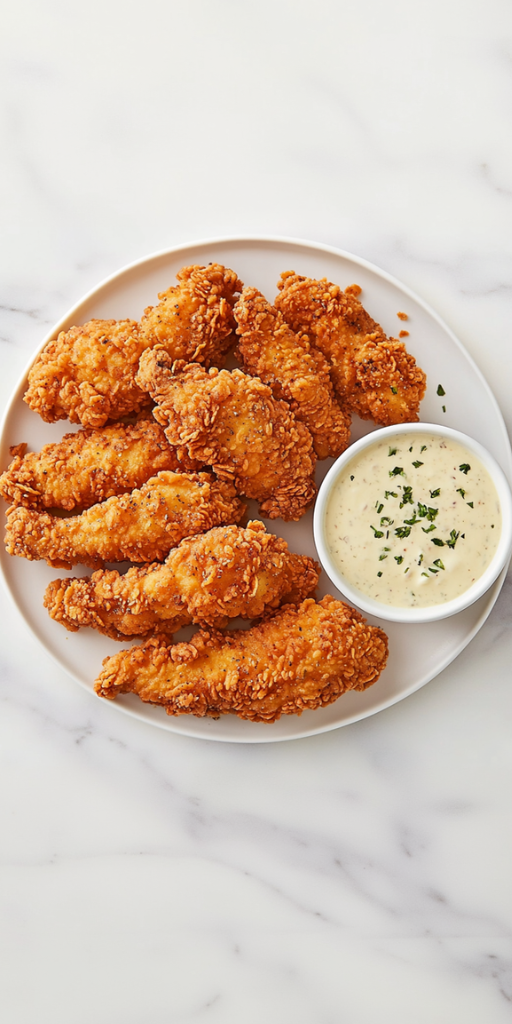 Delicious Fried Chicken Tenders Recipe!