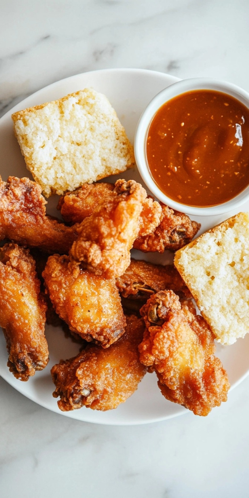 6-Ingredient Fried Turkey Wings Recipe!