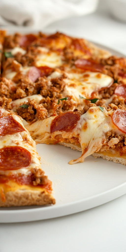 Ground Chicken Pizza Crust Recipe