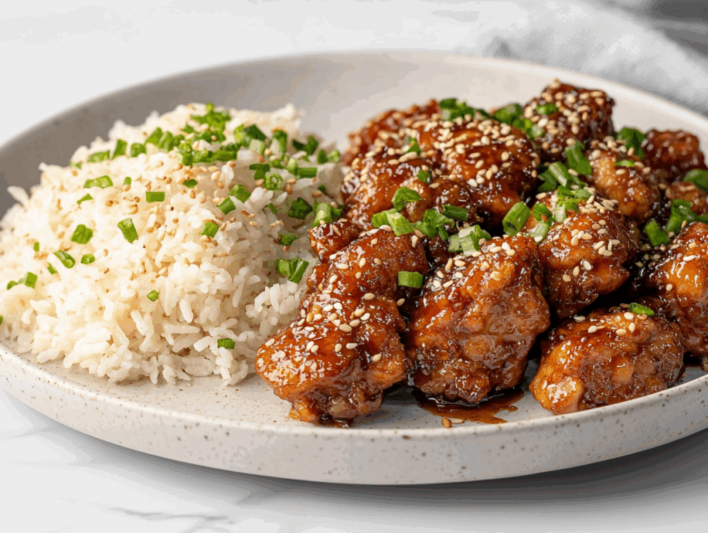 Healthy Sesame Chicken Recipe in 30 Minutes!