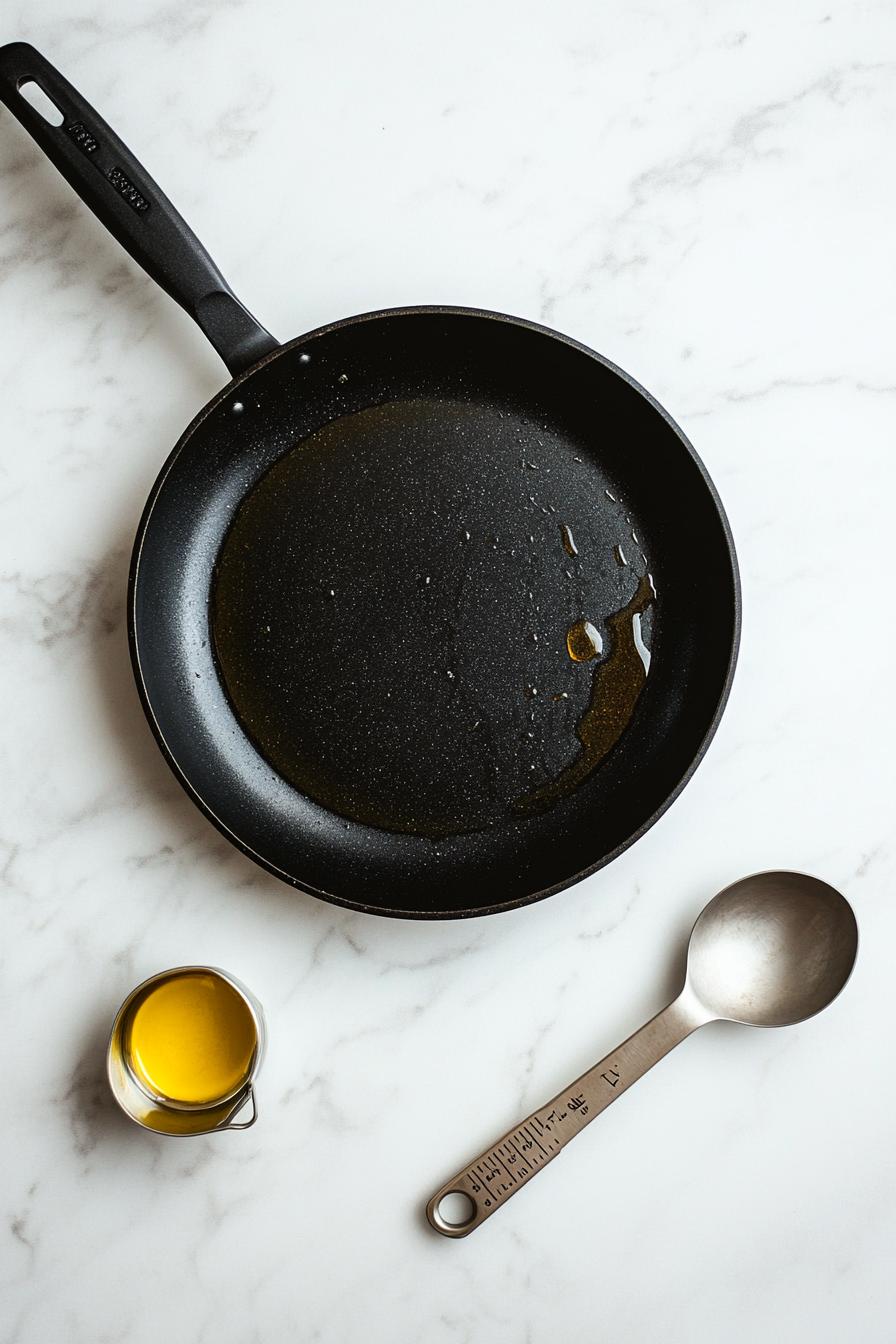 Heat Skillet on Medium Heat