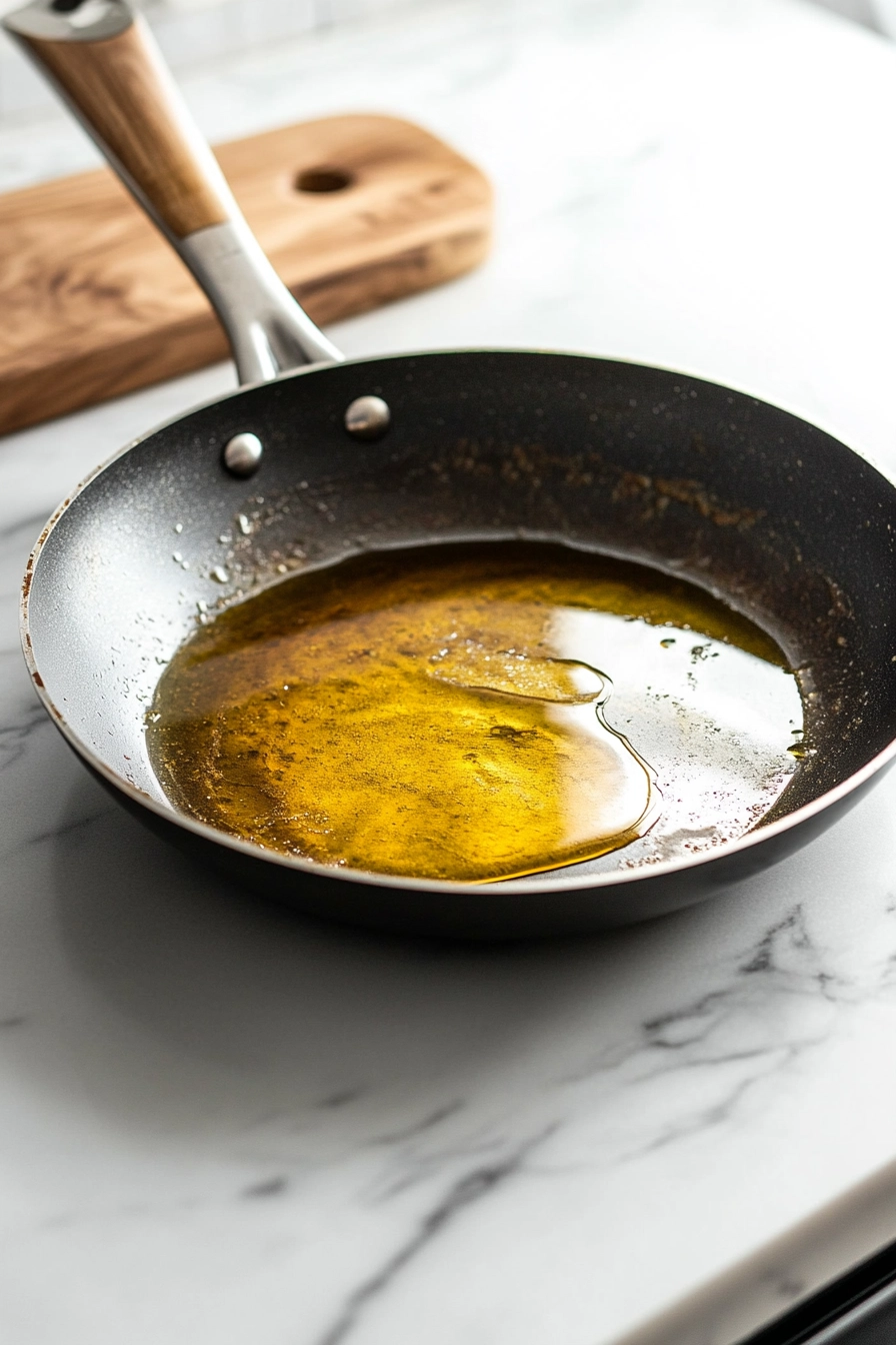 Heat olive oil in a large skillet