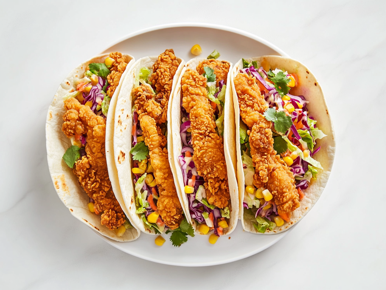 Irresistible Fried Chicken Tacos Recipe for Foodies!