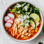Quick & Comforting Chicken Pozole Recipe!