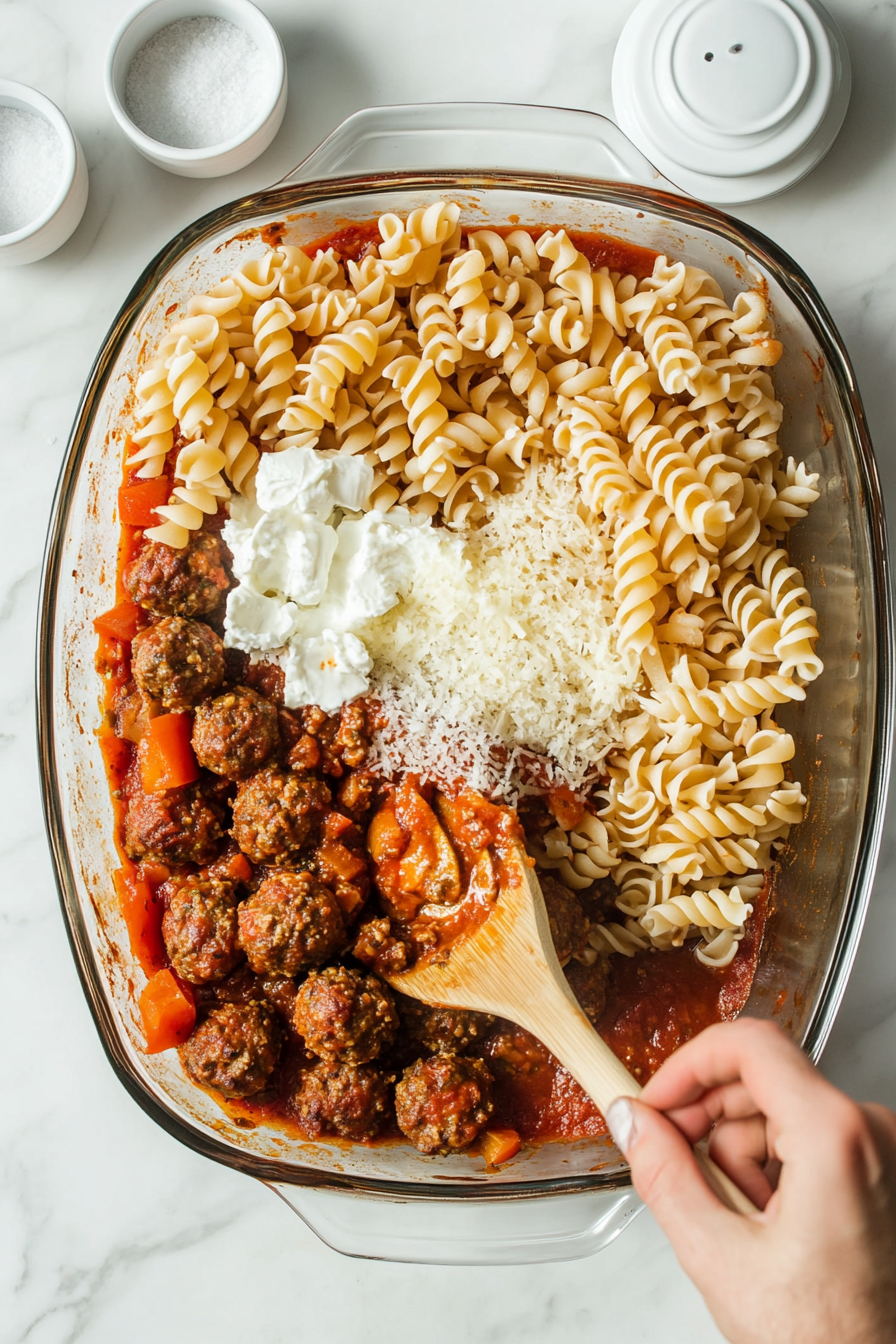 Stir everything together to combine.