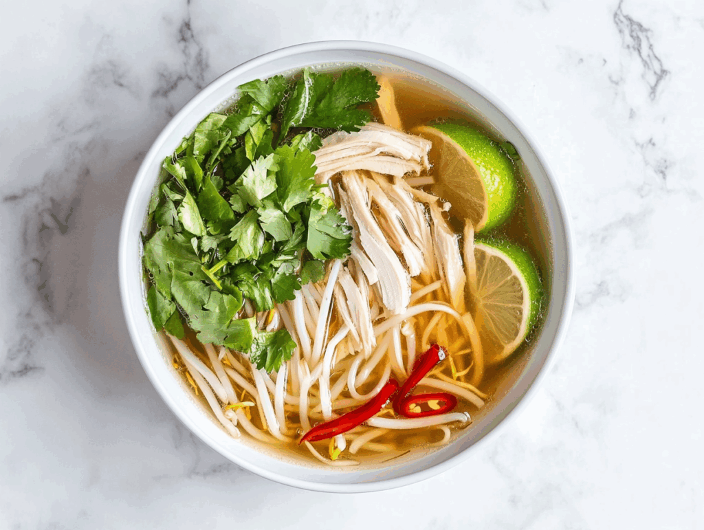 Authentic Chicken Pho Soup Recipe!