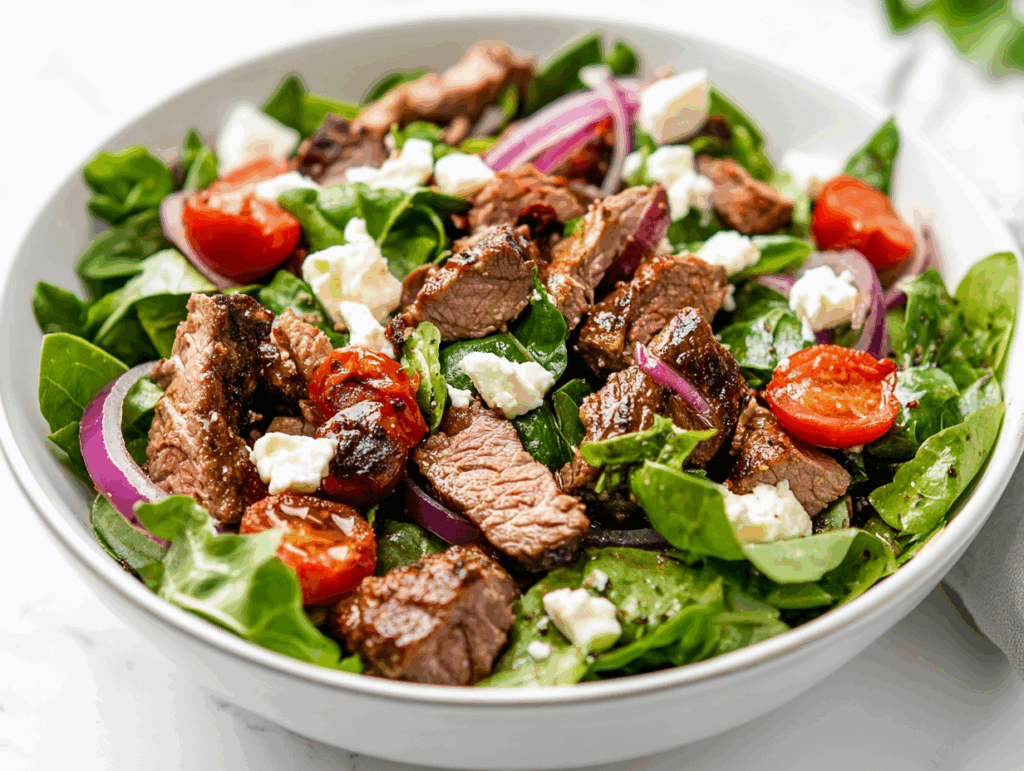 Authentic Lamb Salad Recipe in 15 Mins!