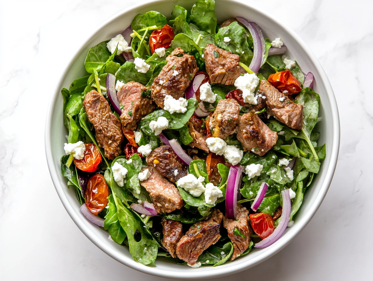 Authentic Lamb Salad Recipe in 15 Mins!