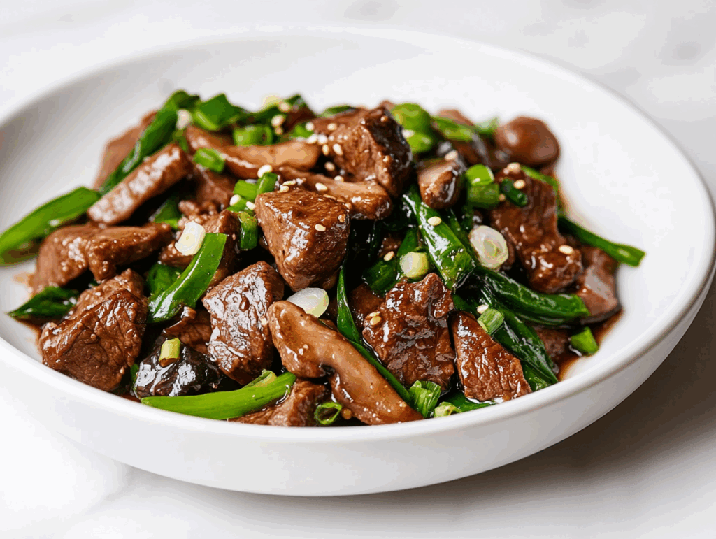 Authentic Mongolian Lamb Recipe with Bold Flavors!
