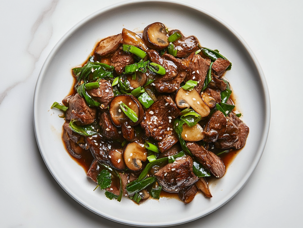 Authentic Mongolian Lamb Recipe with Bold Flavors!