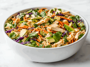 Authentic Sesame Chicken Salad Recipe in 20 Mins!