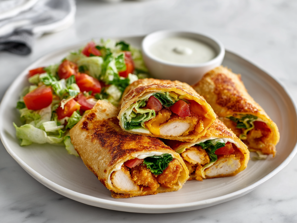 Firecracker Chicken Wraps in 25 Minutes!