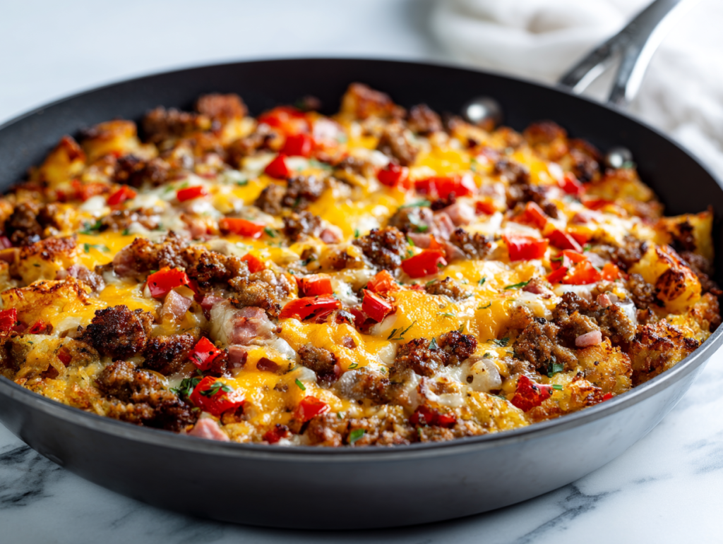 Best Loaded Breakfast Hash Recipe!