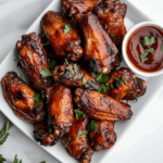 3-Ingredients Best Smoked Chicken Wings Recipe!