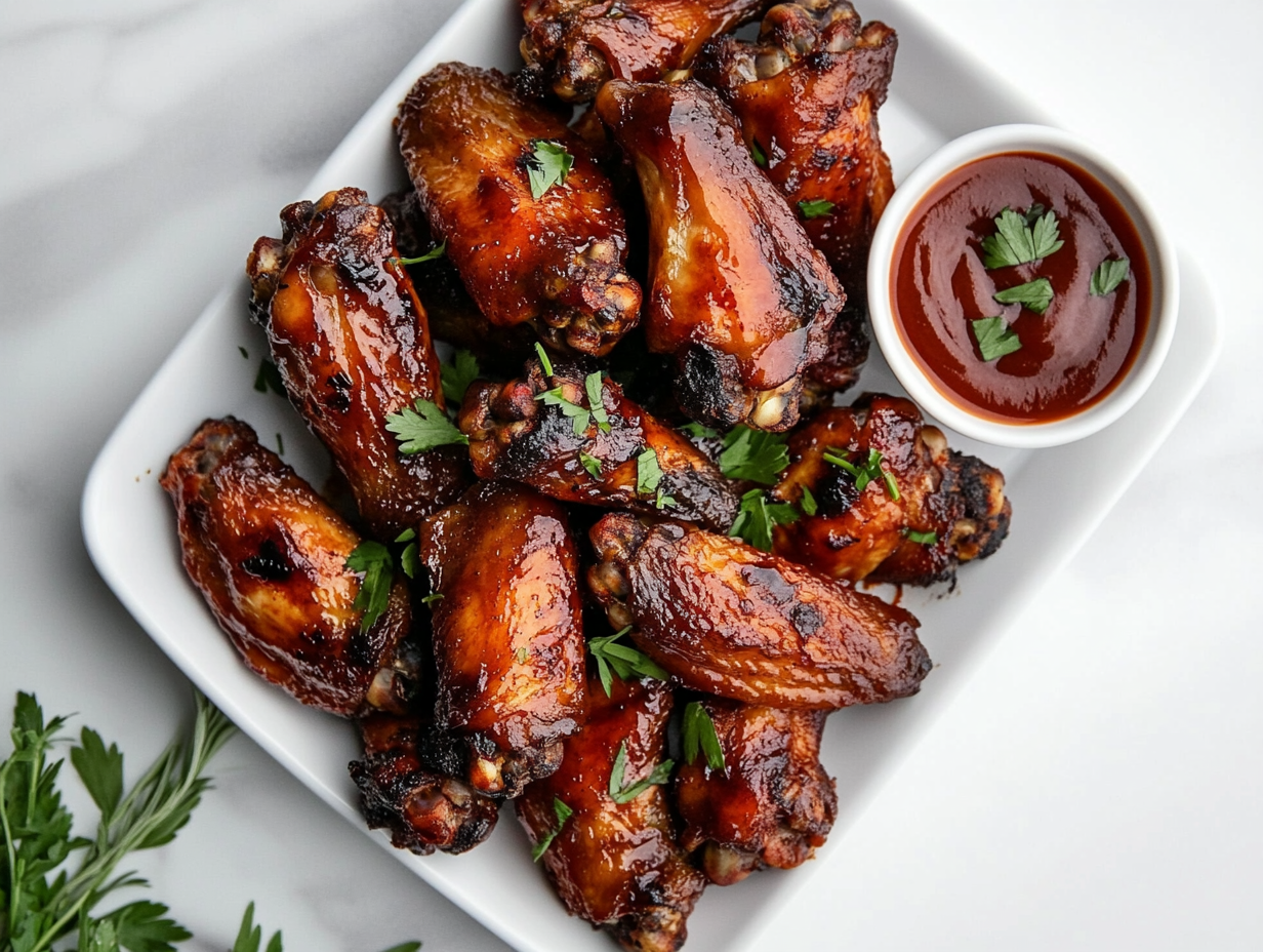 3-Ingredients Best Smoked Chicken Wings Recipe!