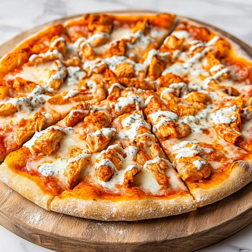 Buffalo Chicken Pizza Recipe